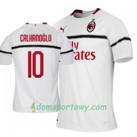 Koszulka AC Milan Hakan Calhanoglu 10 Wyjazdowe Koszulki Piłkarskie 2018-2019 Krótki Rękaw